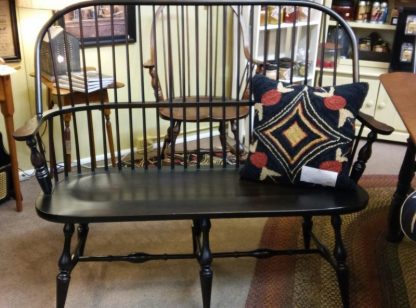 Amish made Windsor Bench