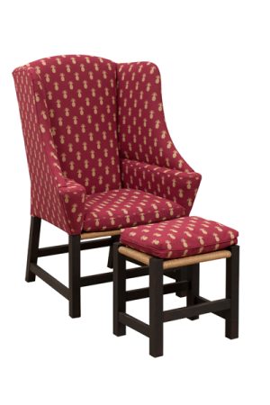 Center Inn Gent Chair with Footstool