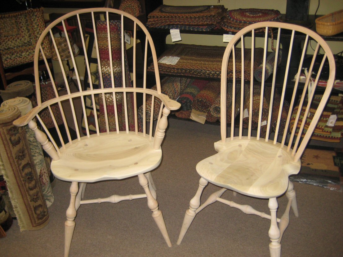 Unfinfished Windsor Chairs