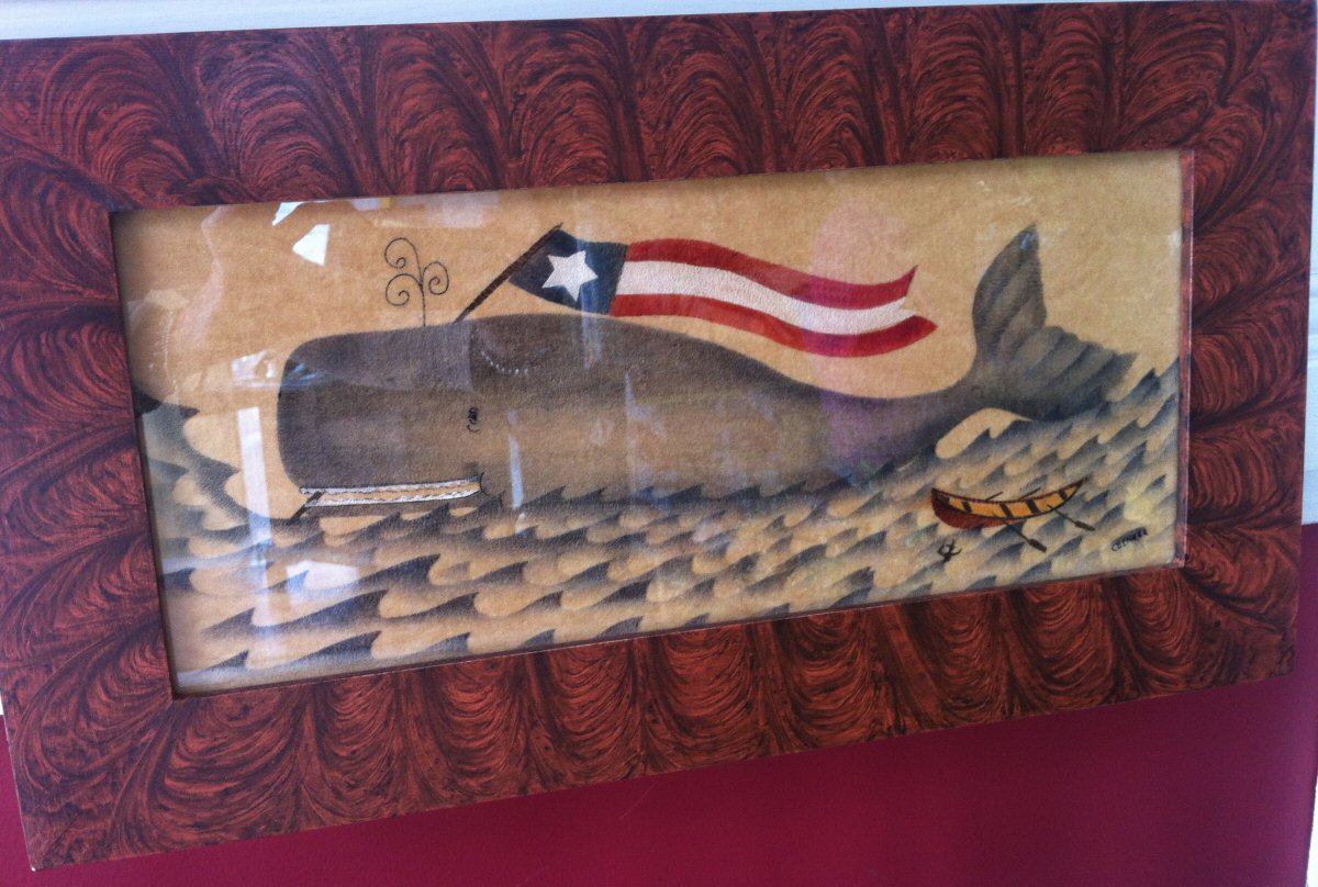 Carole Behrer "Nantucket Whale"