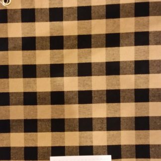 Tavern Check EcruBlack 1005
