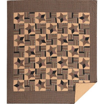 Bingham Star California King Quilt 130Wx115L