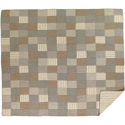 Sawyer Mill Charcoal Luxury King Quilt 120Wx105L