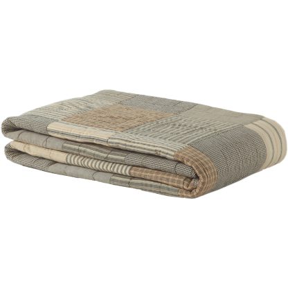 Sawyer Mill Charcoal Queen Quilt 90Wx90L