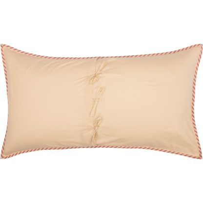 Sawyer Mill Red Ticking Stripe King Sham 21x37