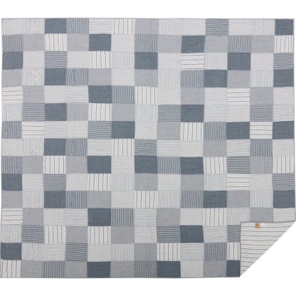 Sawyer Mill Blue Luxury King Quilt 120Wx105L