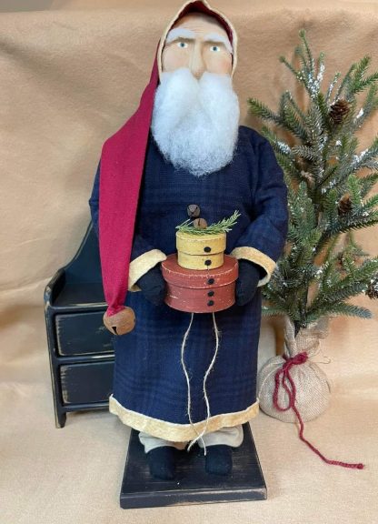 Santa with pantry boxes