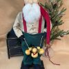 Santa with suspenders