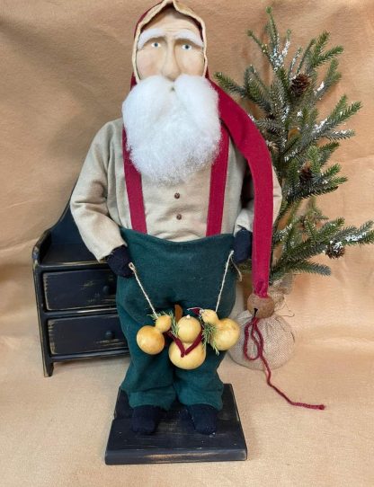 Santa with suspenders