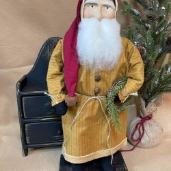 Santa in mustard