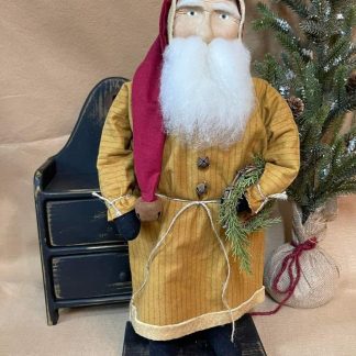 Santa in mustard