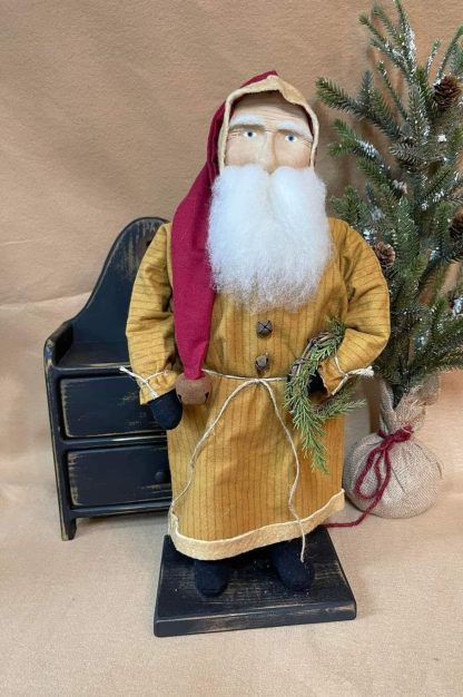 Santa in mustard