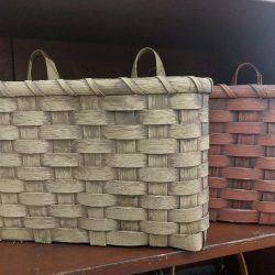 2 loop wall basket