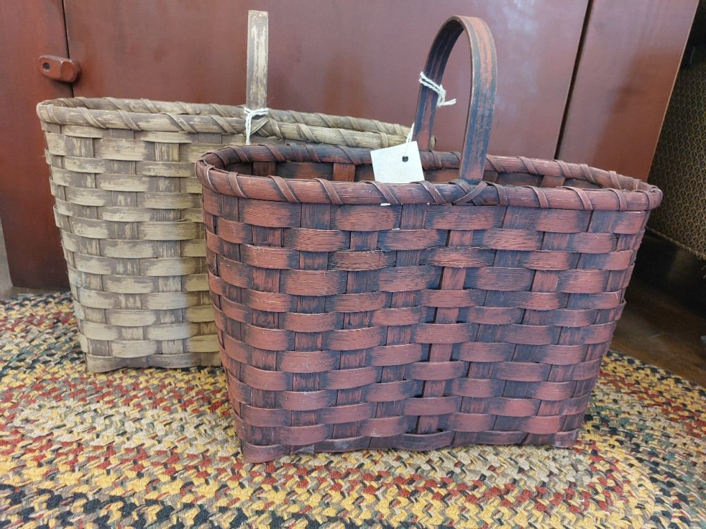 Long Narrow Basket Colonial House