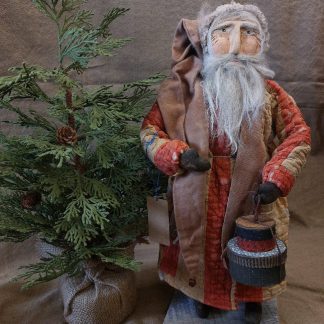 Santa with boxes