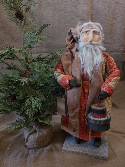 Santa with boxes
