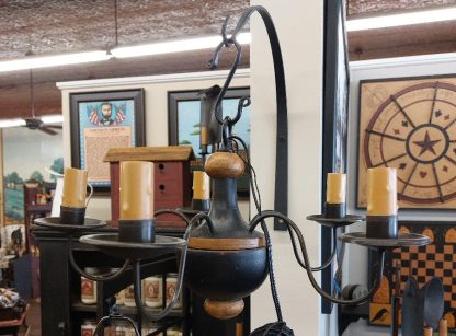5 arm chandelier
