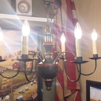 6 arm chandelier