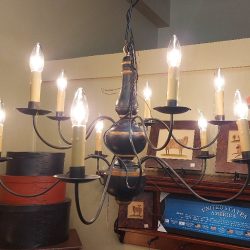 10 arm chandelier