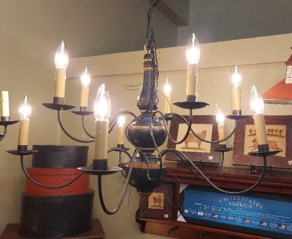 10 arm chandelier